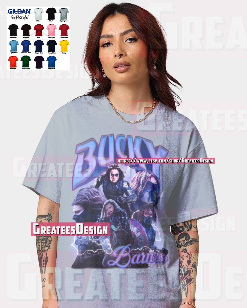 Discover Limited Bucky Barnes  T-Shirt