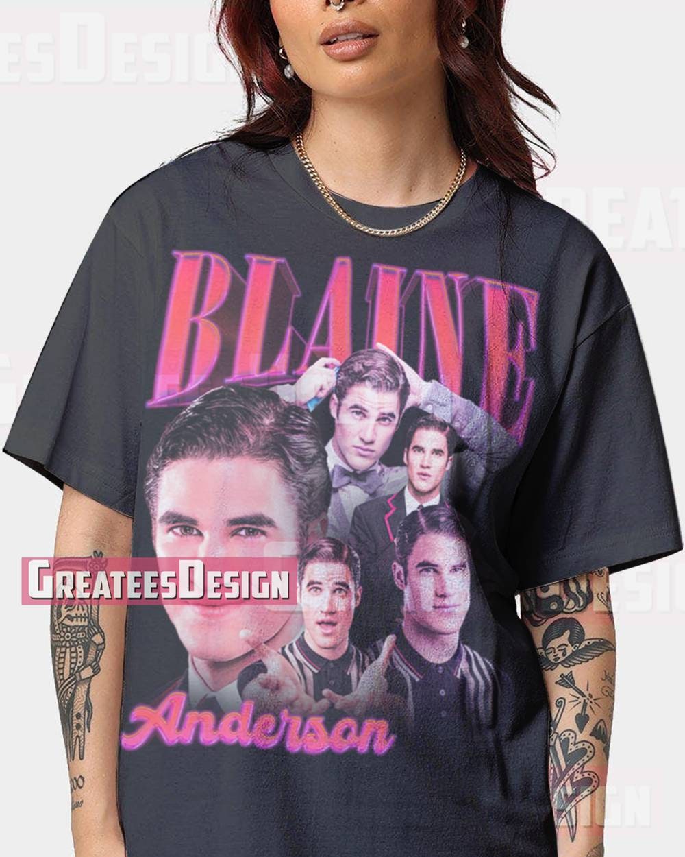 Discover Limited Blaine Anderson Shirt Darren Criss Tshirt