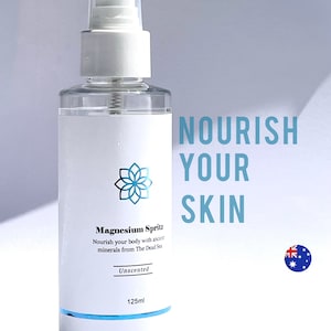 Spray di magnesio dal Mar Morto (senza profumo) 125 ml