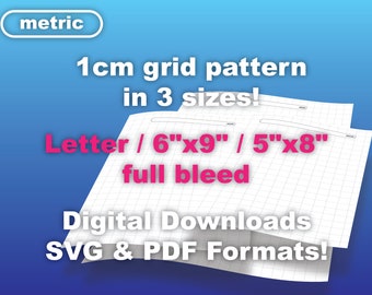 1cm grid etsy