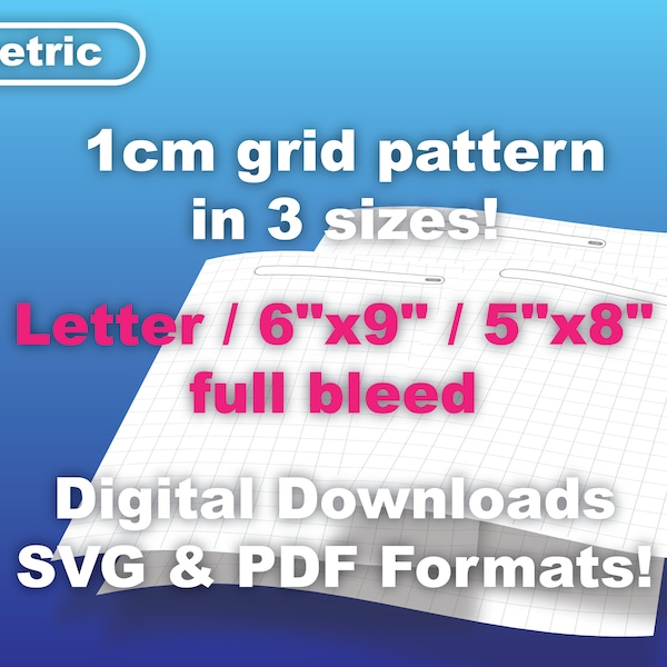 1 cm Grid Square Graph Paper