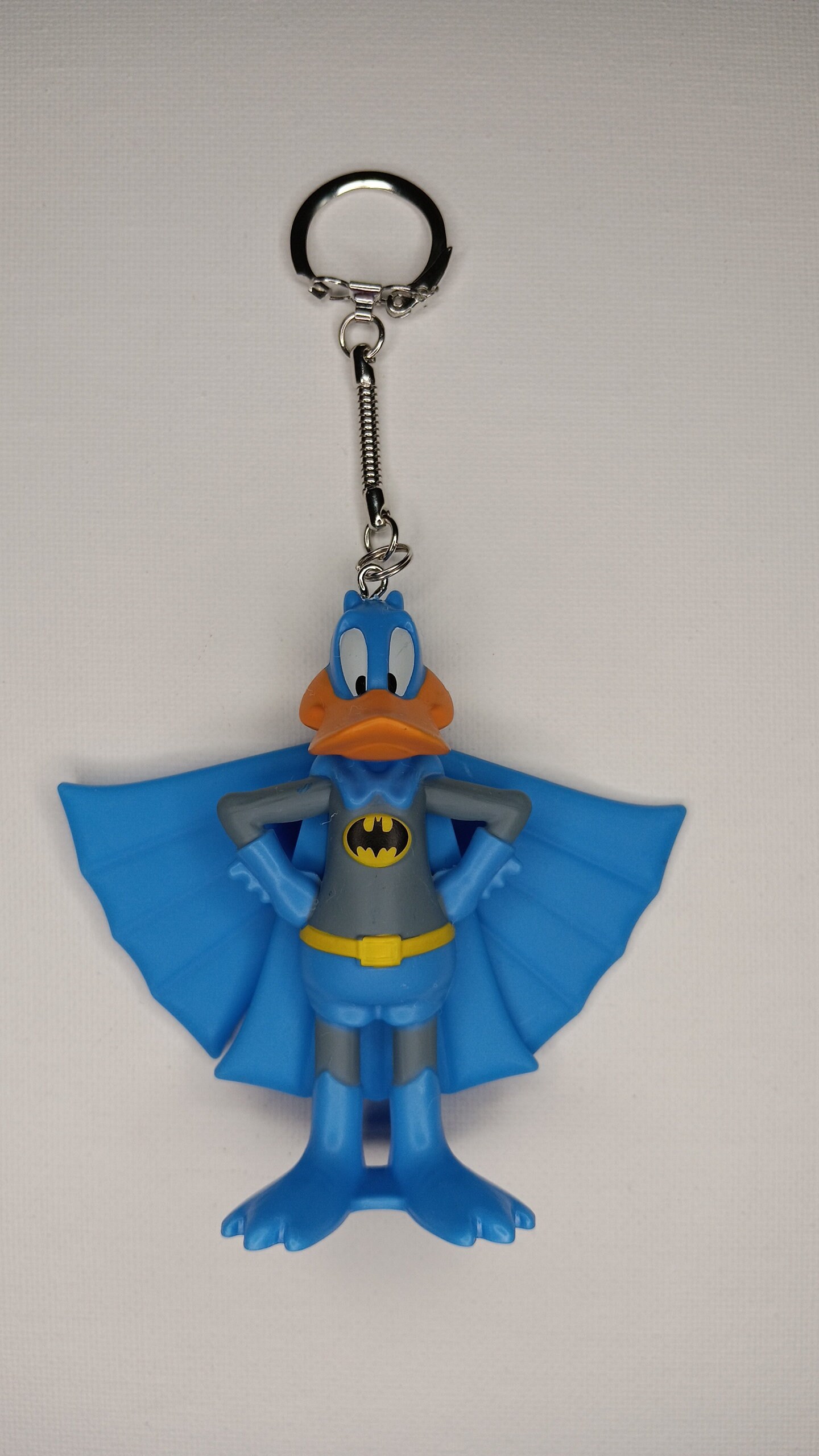 Looney Toons Cartoon Character Batman Daffy Duck Keychain Etsy