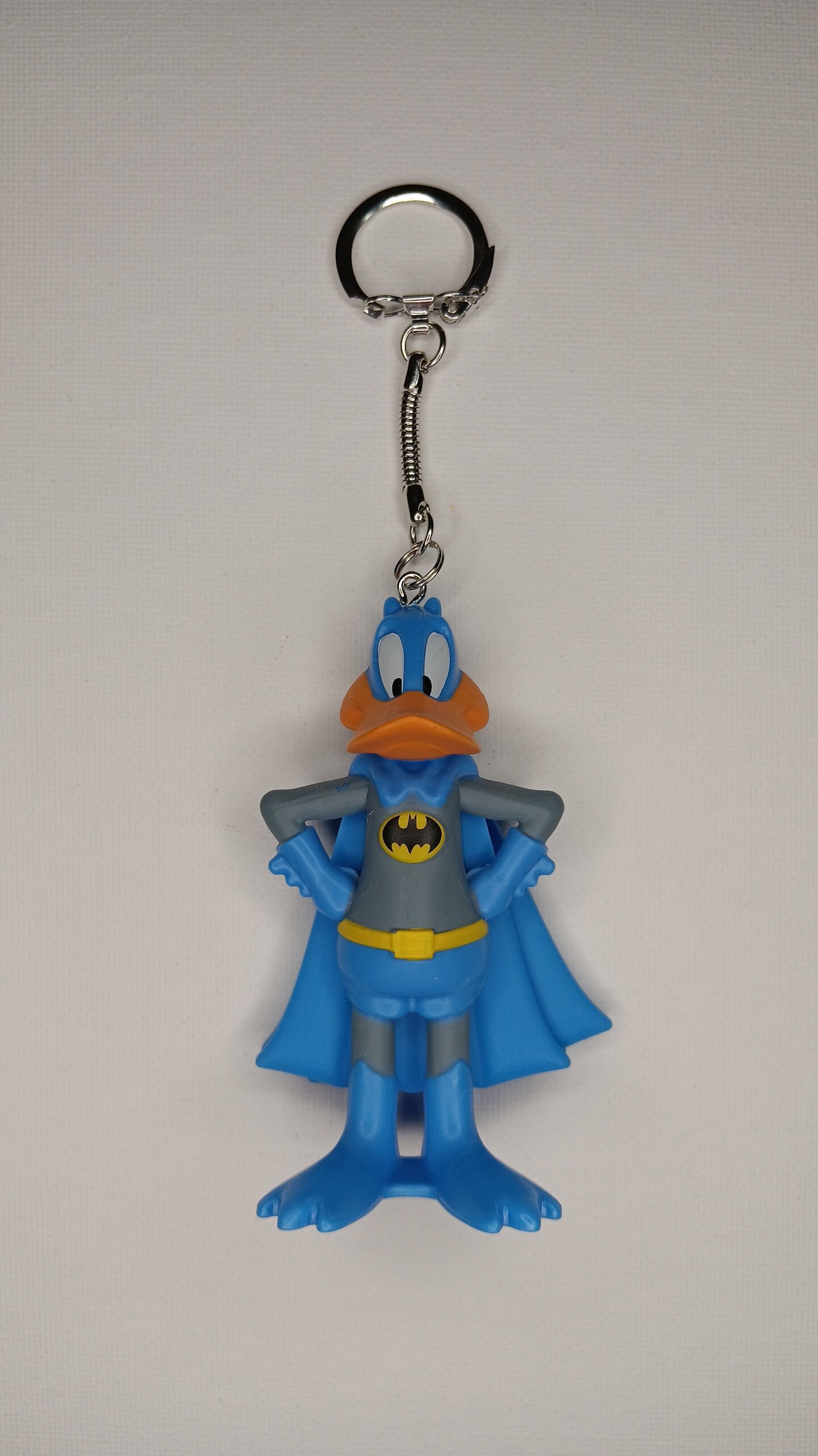 Looney Toons Cartoon Character Batman Daffy Duck Keychain Etsy