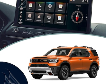 2026 Honda Passport 12.3 Inch Screen Protector Matte Anti Glare Anti Fingerprint for Infotainment Navigation Display Protection 2 Pack