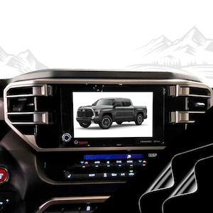 Anti Glare Matte Screen Protector for 3rd Gen 2022 2023 Toyota Tundra 8 inch infotainment  Navigation Display 2 Pack