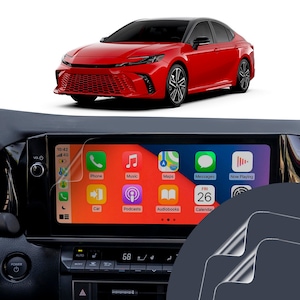 Artemis Shields Anti Glare Matte Screen Protector for 2025 Toyota Camry 12.3 Inch infotainment/Navigation Display 2 Pack