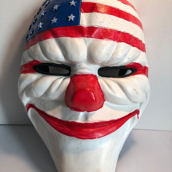 Dallas Payday 2 Mask Etsy