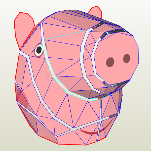 Pig Mask - Etsy