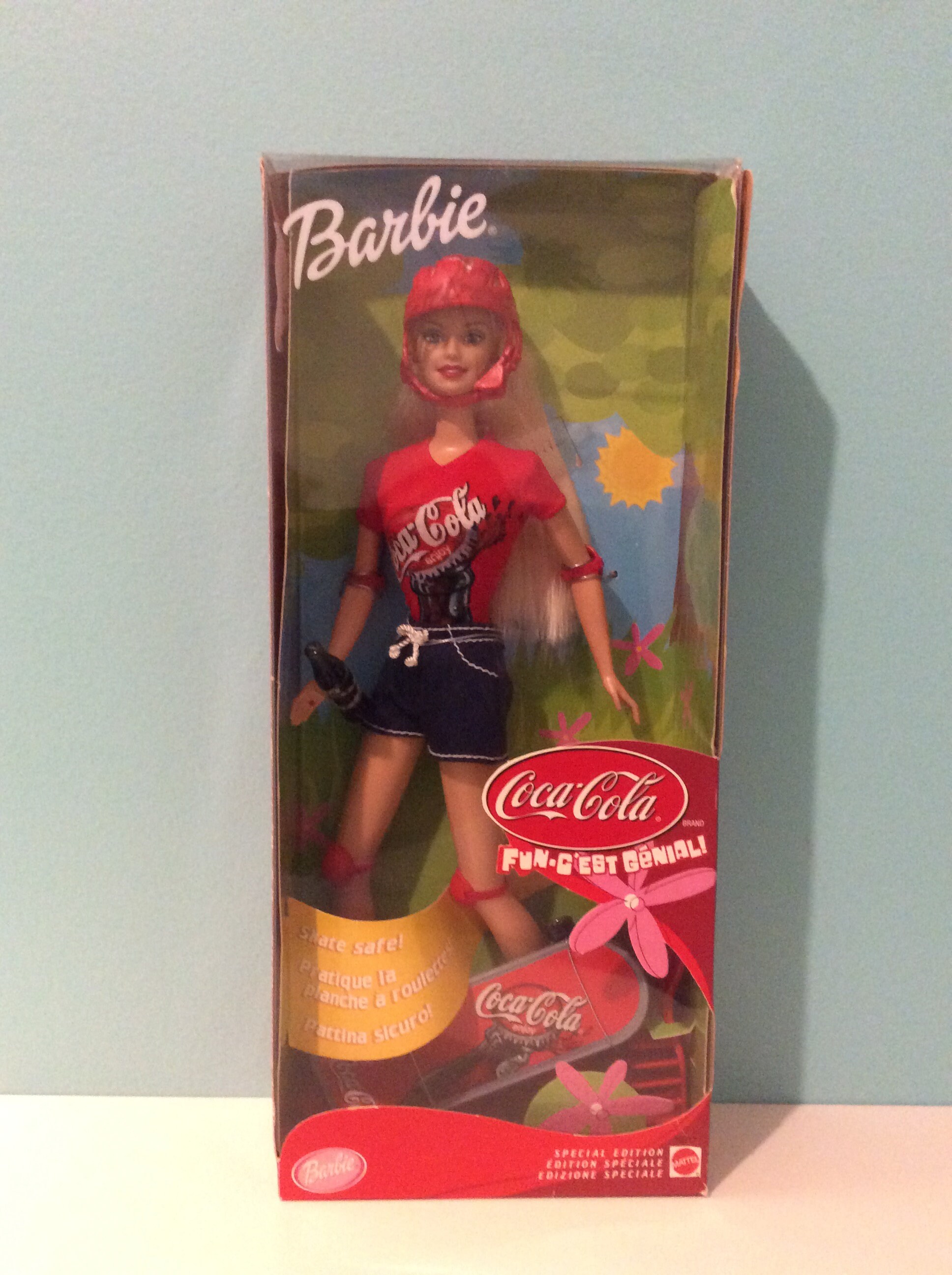 Barbie Et Ginger Skateboard 1994 Vintage + Accessoire Tête 1976 – Mattel