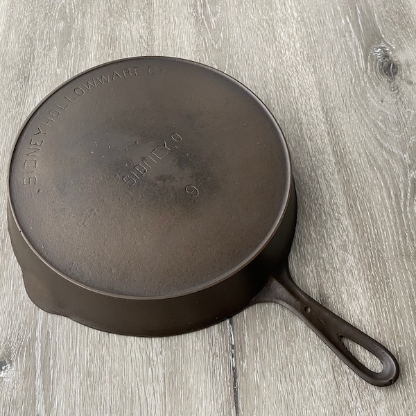 Sidney Hollow Ware Cast Iron Etsy