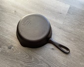 Wagner Ware 5 Cast Iron Skillet Restored and Triple-Seasoned