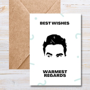 Tarjeta de cumpleaños de Schitt's Creek / Tarjeta David Rose / Tarjeta de cumpleaños divertida / Ew David