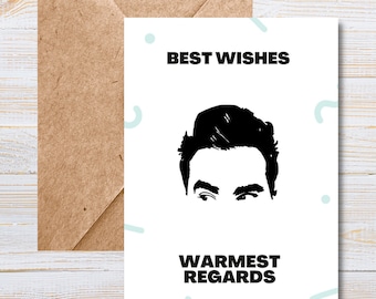 Schitt&#39;s Creek Birthday Card | David Rose Card |  Funny Birthday Card | Ew David