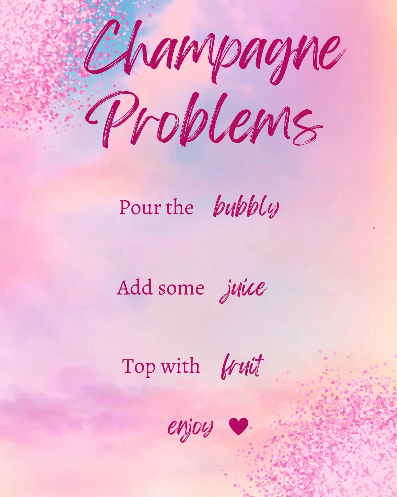 Lover Bridal Shower Menu Taylor Swift Theme Bachelorette Party taylor