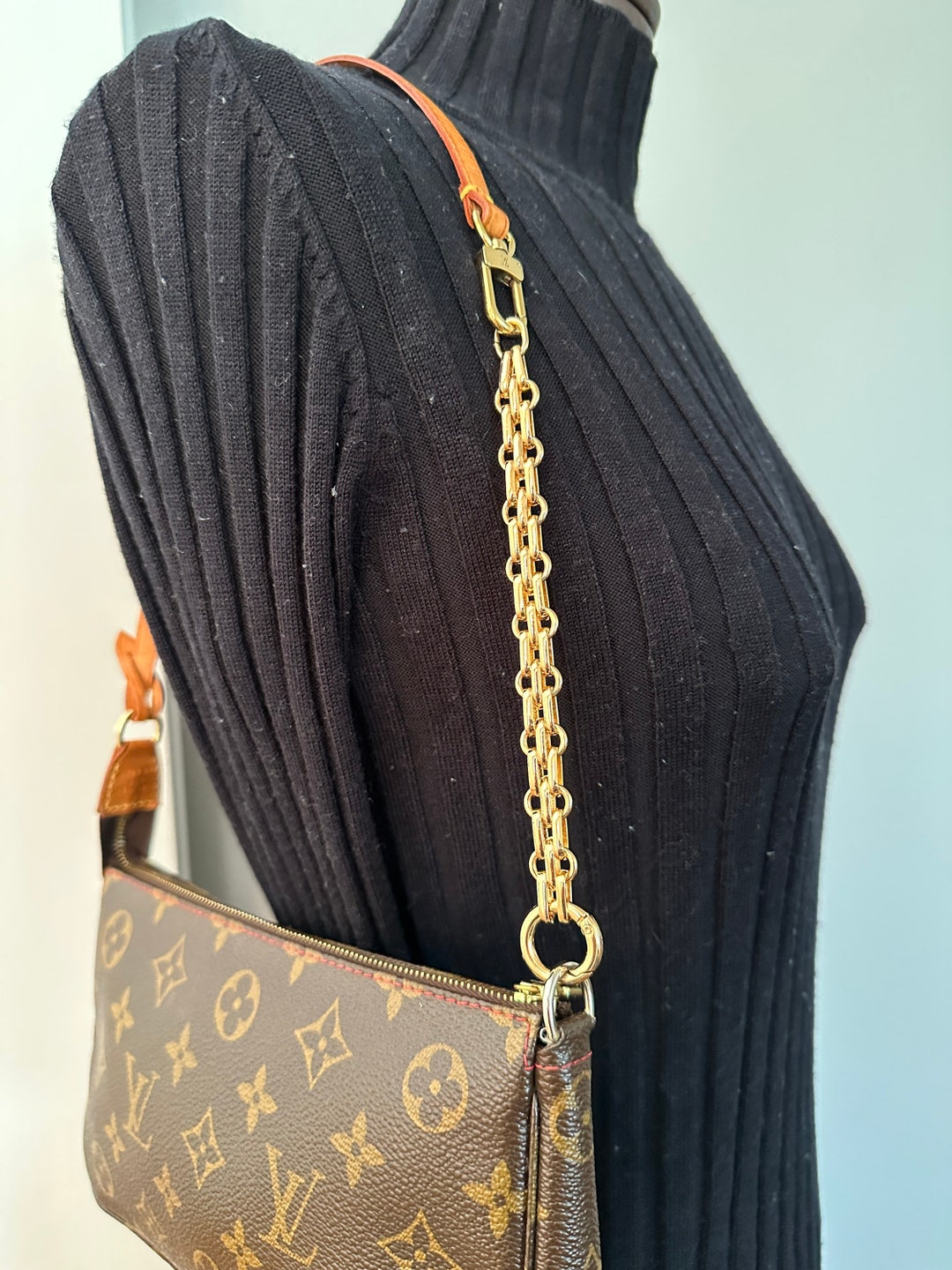 Gold Chain/ Strap Extender/ Pochette Strap Extender Etsy