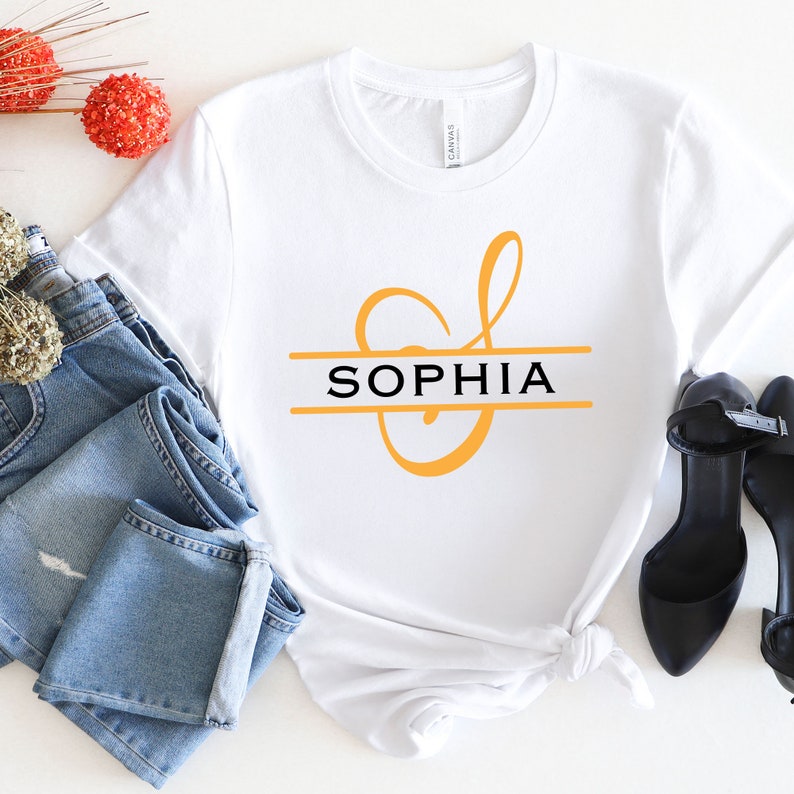 Split Monogram SVG/DXF/PNG, Split Monogram Frame Alphabet, Family ...