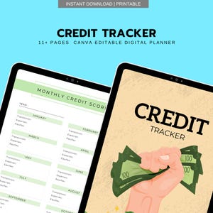 Rastreador de crédito, Planificador de crédito, Rastreador de gastos, Presupuesto de sueldo, Deuda, Rastreador de gastos, Finanzas personales, Carpeta de presupuesto, Planificador financiero