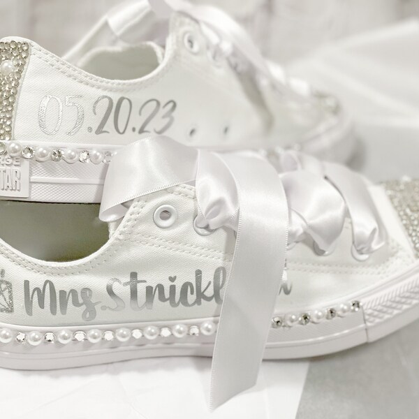 bling bridal shoes