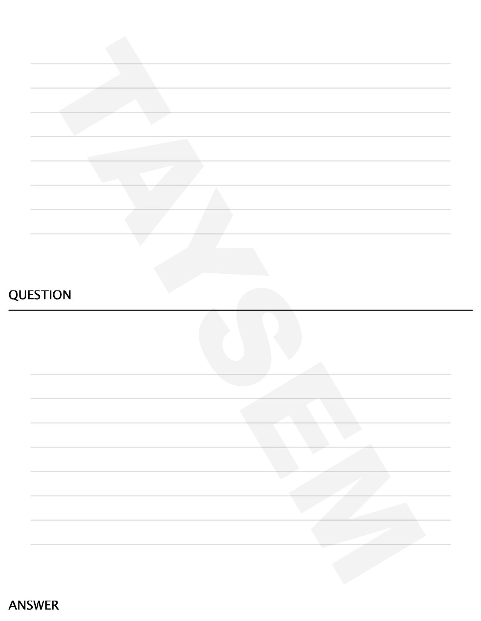 GOODNOTES Flashcard Template With LINES Etsy