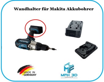 Wandhalterung Halter Halterung Makita Akku Bohrer Bohrschrauber Akkuschrauber