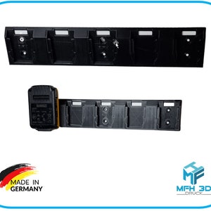 Dewalt 5-way battery holder wall mount holder for 18V batteries