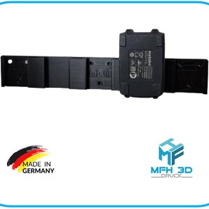 Metabo 5-way battery holder wall mount holder for 18V batteries