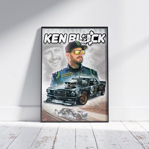 Ken Block Tribute Poster | DigitalDownload | Premium Quality