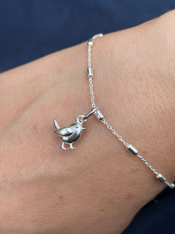 Silver on sale robin bracelet