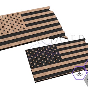 South Dakota Flag SVG File - South Dakota American Flag - Laser File - CNC Flag File - South Dakota Shaped Flag - Usa Flag Svg - Vectric CNC