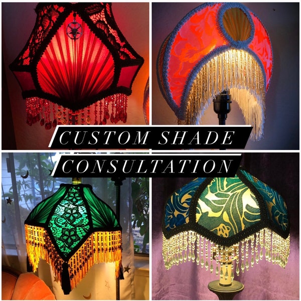 Custom Lamp Shade Etsy