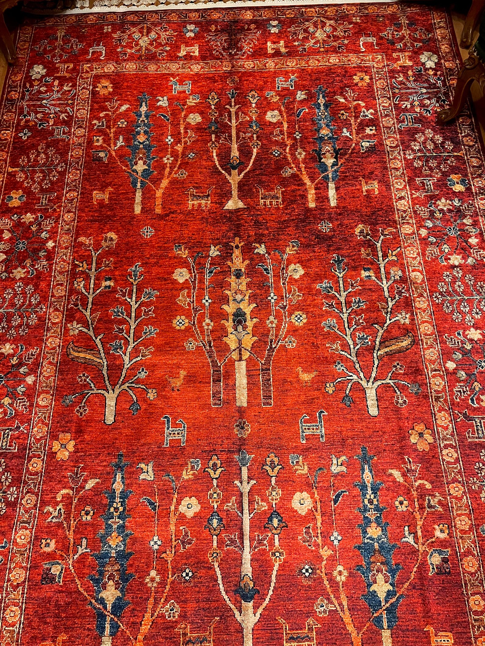 Rugs Turkish Area Rug 8x10 Turkish Rug 6x9 Oushak Rug 5x7 Etsy