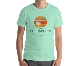 Camiseta Dresden Files DemonReach Hotel Resort NOVO 2022