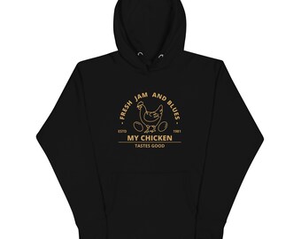 Widespread panic Contentment Blues Chicken Hoodie 2022 NEW