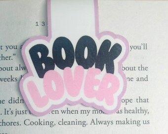 Book Lover Magnetic Bookmark