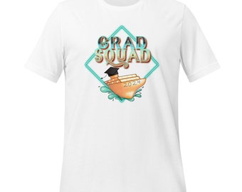 Grad Squad Cruise Unisex T-shirt, Custom Cruise Group T-shirt, Cruise Crew, Graduation Vacation, Graduation Tee, Group Vacation T-shirts