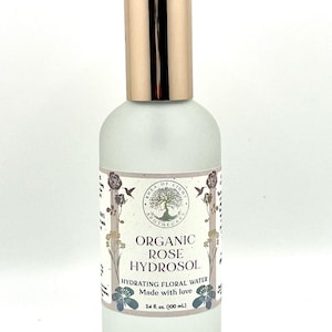 Bio Rosen-Hydrosol | Gesichtsnebel | Gesichtswasser | Bio | Hautpflege