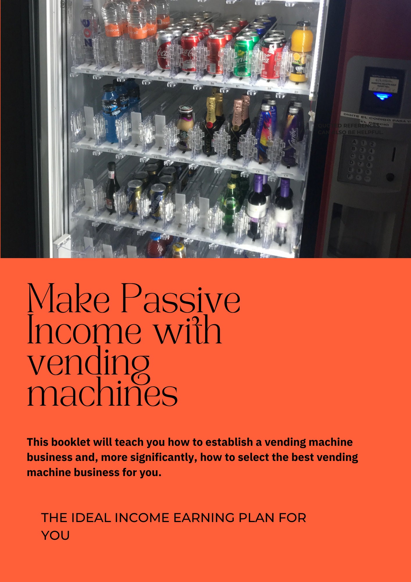 Passive Vending Machines Business Etsy