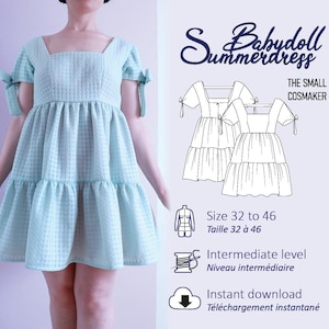 Babydoll Summerdress sewing pattern