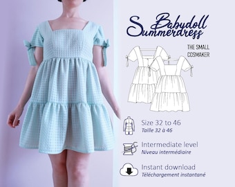Babydoll Summerdress sewing pattern