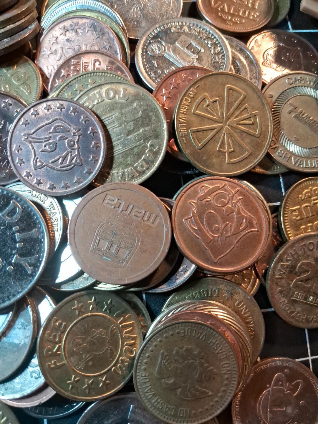 200 Token Lot, Video, Gaming, Car Wash, and More - Etsy