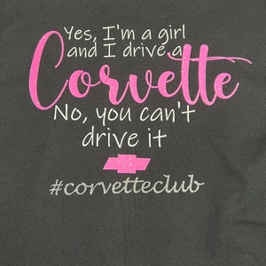 Corvette Girl Tee