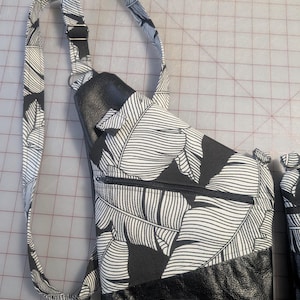 Left Shoulder | Anti-Theft Bag | Convertible Bag | Crossbody Sling | Unisex Bag Monstera
