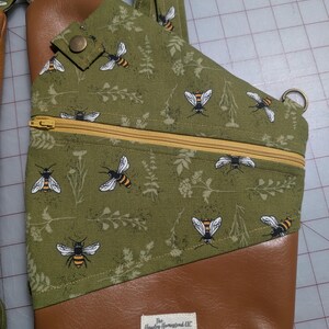 Left Shoulder | Anti-Theft Bag | Convertible Bag | Crossbody Sling | Unisex Bag Bees