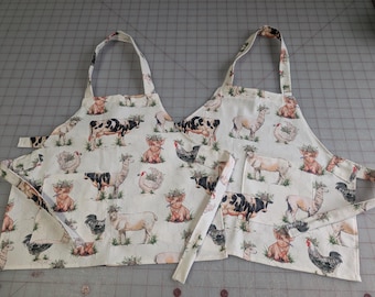 Apron | Child | Outdoor Fabric