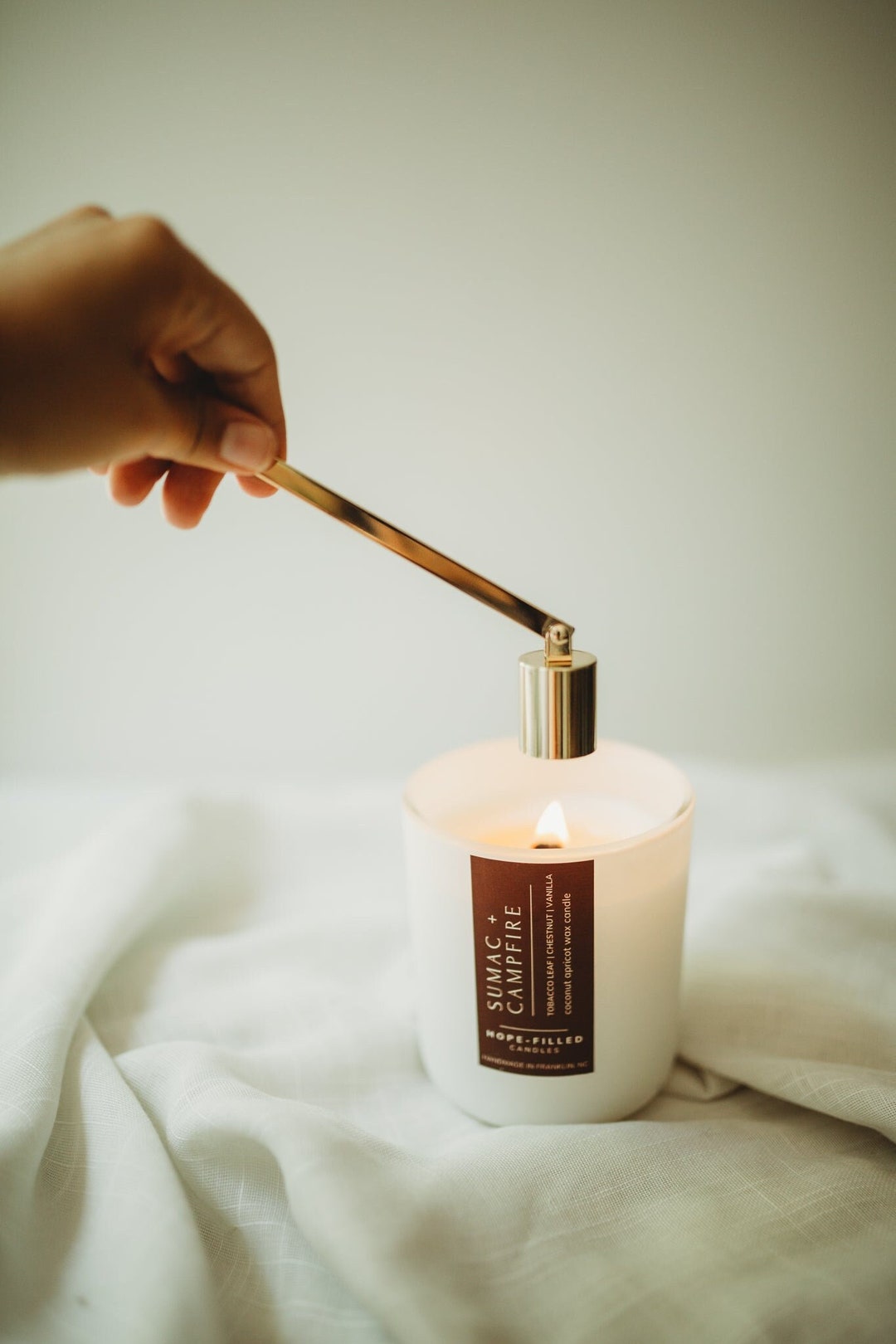 Sumac Campfire Candle Summer Candle Sweet and Smoky Etsy