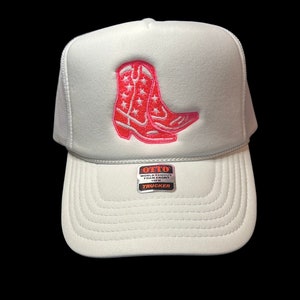 Custom Embroidered Trucker Hat, Personalized Foam Cap, Trendy Trucker Mesh, Bachelorette Gift, personalized gift image 5