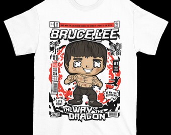 Bruce Lee Funko Pop T-Shirt | Graphic Tee