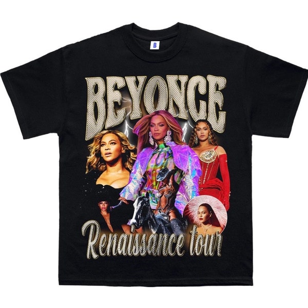 Renaissance Tour Merch T-Shirt, Renaissance Tour Shirt, New Album T-shirt, Concert Fans Shirt, Queen Of Pop Music, 2023 Tour Shirts