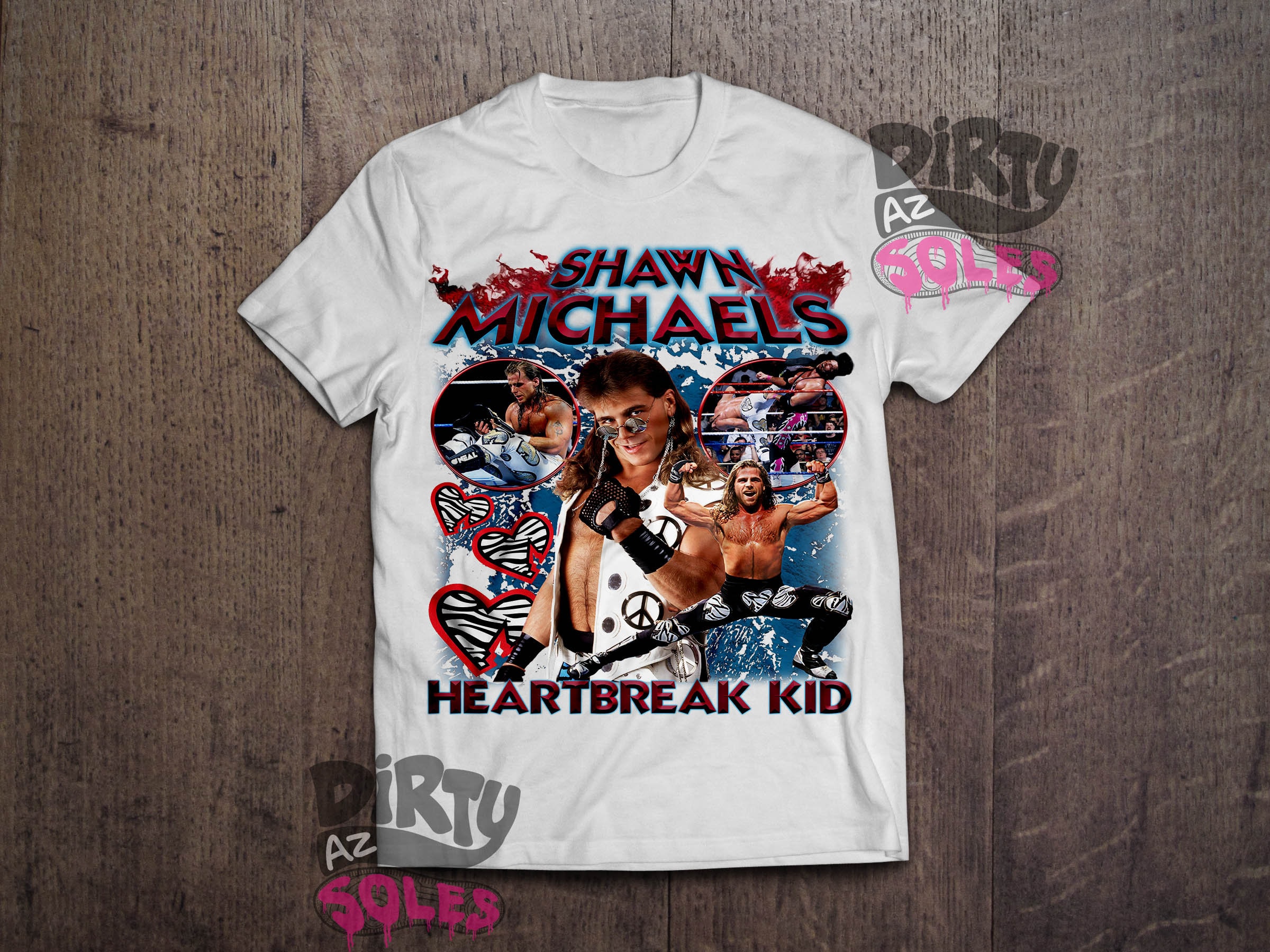 Shawn Michaels 90s Vintage Retro Tshirt | Bootleg Vintage T-shirt
