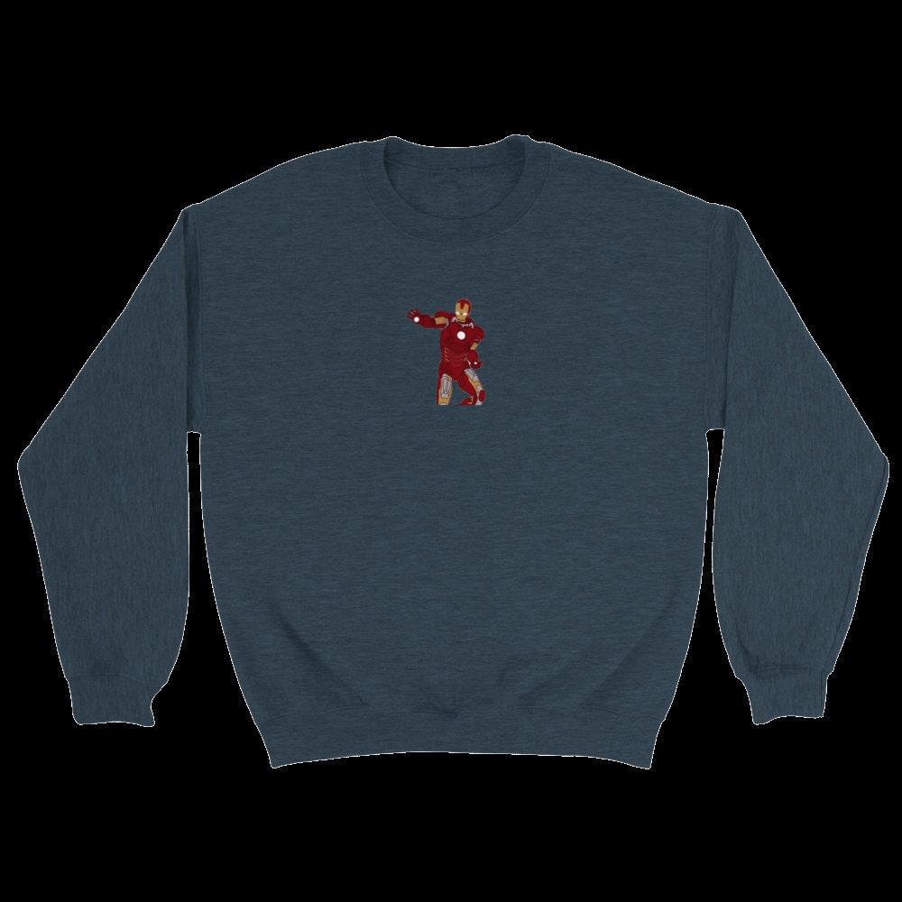 Iron Man Portrait Premium Quality Printed Crewneck Sweatshirt